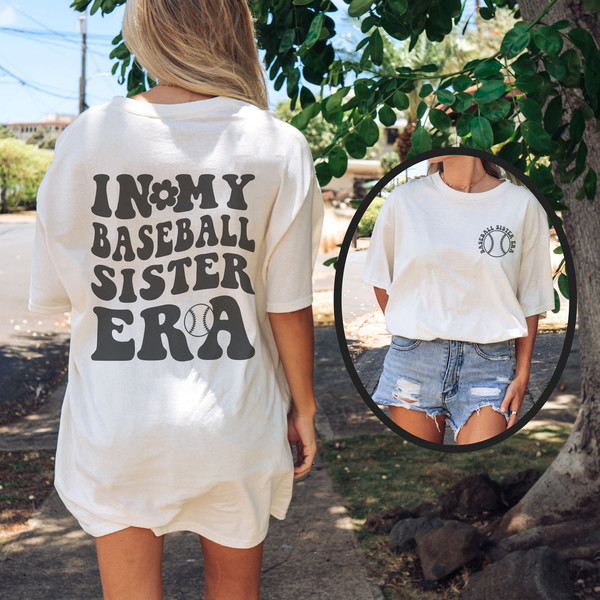 Baseball Sister Shirt  In my softball era Shirt  Cute Softball Shirt  Softball Little Sis TShirt  Trendy Game Day Tee  Softball Grandma.jpg