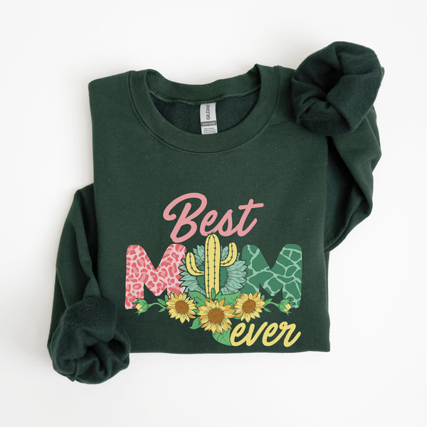 Best Mom Sweatshirt, Western Mom Sweatshirt, Western Gift For Mothers Day, Country Mom Sweatshirt, Mother Gift, Western Mothers Sweatshirt.jpg