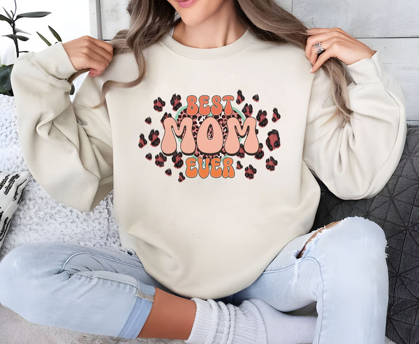 Best Mom Ever Png, Retro Mama Png, Mother's day png, Mother Mom Shirt Leopard Designs Sublimation Png, Mother's Day Design.jpg