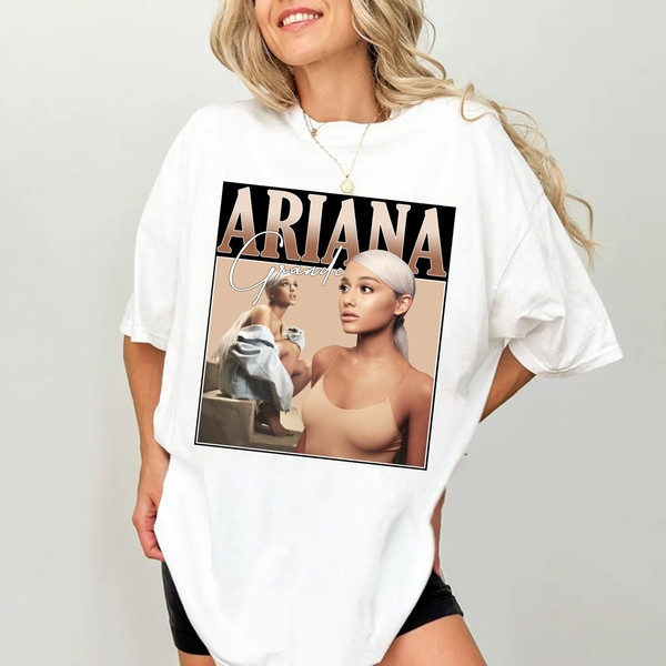 Vintage Ariana T Shirt Grande Graphic Tees, Vintage Graphic Tees for Men, Gift for man women.jpg