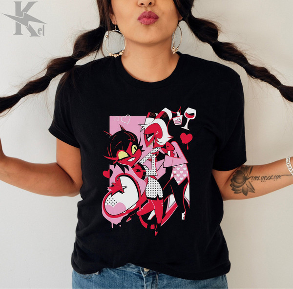 Millie x Moxxie Shirt, Millie x Moxxie Helluva Boss, Millie x Moxxie Vivziepop Shirt.jpg