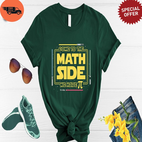 Star Wars Math Shirt, Come To The Math Side, We Have Pi T-shirt, Pi Day Shirt, Funny Math Nerd, Math Teacher Shirt, Math Lover Shirt.jpg