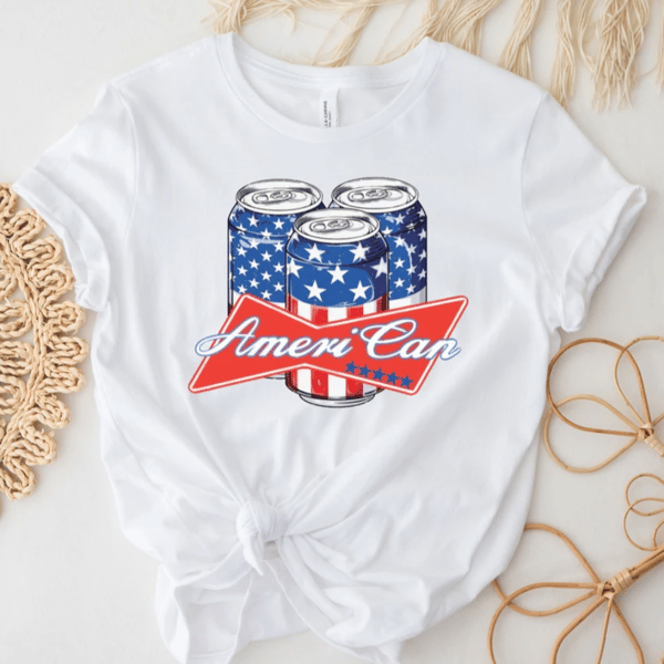 Ameri Can Beer Shirt, Patriotic Shirt, Fourth Of July Shirt, USA Flag Shirt, Memorial Day Shirt, 4th Of July Shirt, Republican Shirt.png