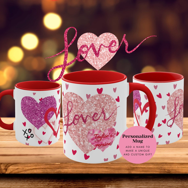 Swiftea Mug Personalized Couples Mug Valentine Gift Lover Era Tour Taylor Swift Mug Swiftie Gift for Girlfriend Taylors Version Custom Mug.jpg