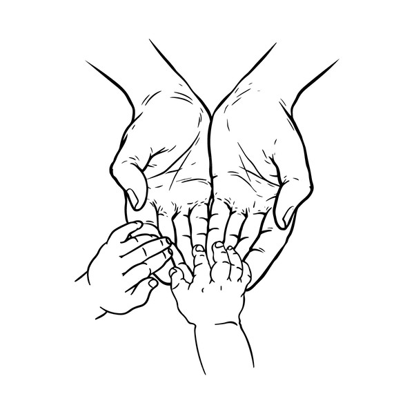 Hands-Mom-With-Two-Kids-Happy-Mothers-Day-SVG-S2304241556.png