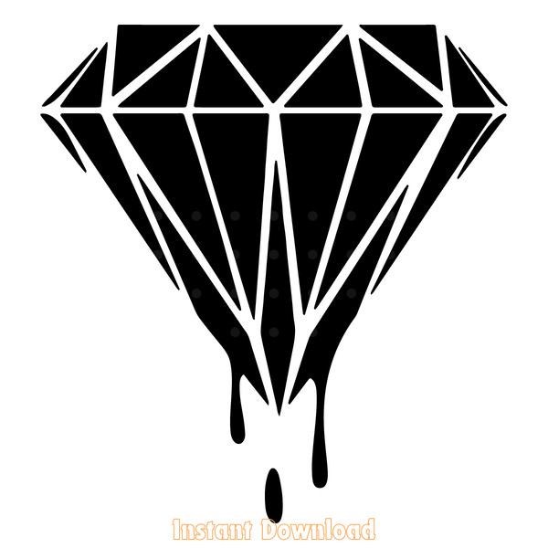 Geometric-diamond-SVG-DIGITAL-DOWNLOAD-black-diamond-diamond-dripping-diamond-2062535.png