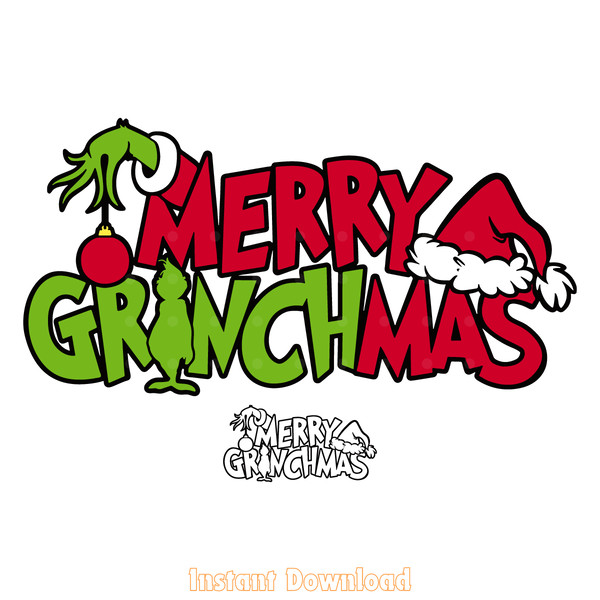 Merry-Grinchmas-Ornament-Hand-Grinch-Santa-Hat-2057143.png