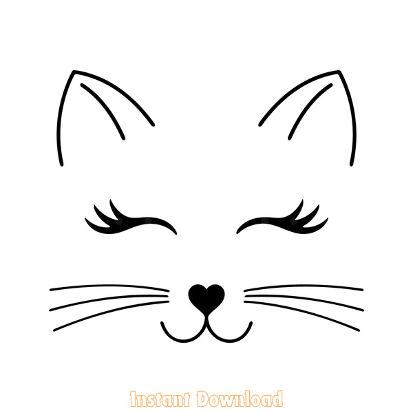 Cute-Cat-Face-Lashes-Svg-Digital-Download-Files-2192039.png
