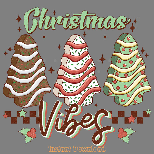 Christmas-Vibes-PNG,-Sublimation-Design-Download,-Christmas-Tree-Cake-PNG-2060107.png