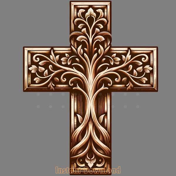 Tree-of-Life-Cross-Png,-Jesus-Png,-Chris-PNG140624CF683.png
