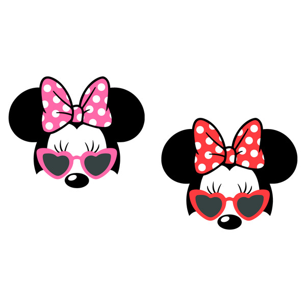 Valentine's-Day,-Minnie-Mouse,-Pink-Red-Polka-Dot-Bow,-Heart-2237867.png
