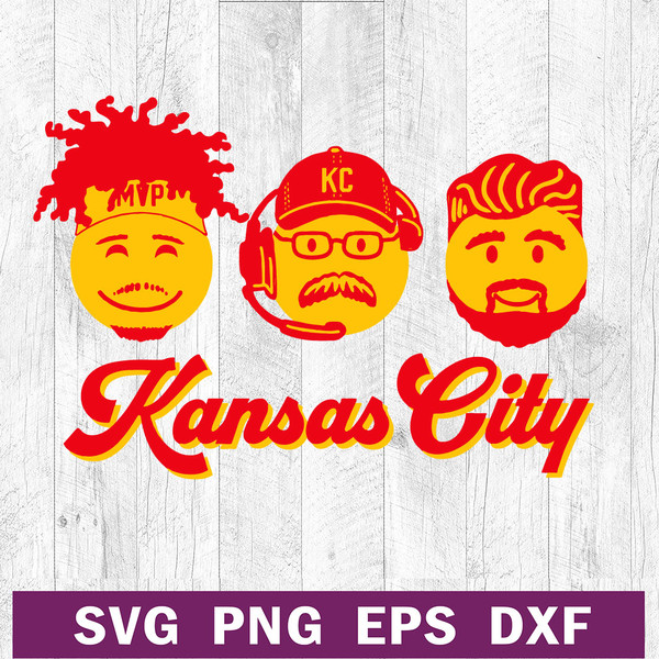 Kansas city Andy Reid Patrick Mahomes SVG