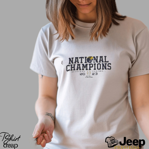 CFP National Champions University of Michigan Football 2023 Shirt - teejeep.jpg