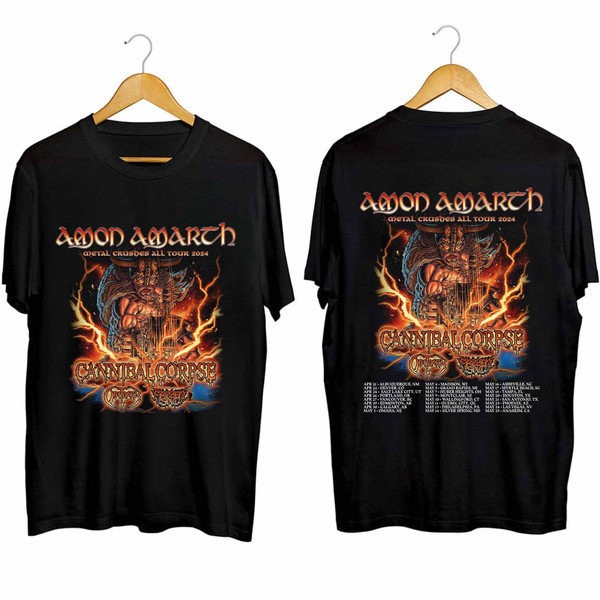 Amon Amarth Band Shirt, Metal Crushes All Tour 2024 Shirt, Amon Amarth 2024 Concert Shirt, Metal Crushes All 2024 Concert Shirt.jpg