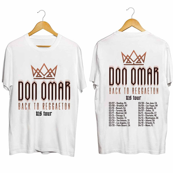 Don Omar 2024 Tour Shirt, Don Omar Band Fan Shirt, Don Omar 2024 Concert Shirt, Rapper Don Omar Shirt Gift.jpg