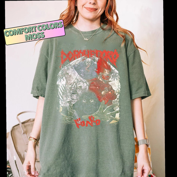 Dorohedoro Metal shirt Graphic Tee MH99000.jpg