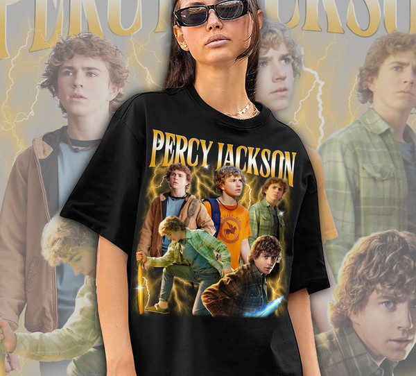 Retro 90s Percy Jackson Shirt, Bootleg Walker Scobell Shirt, Percy Jackson and the Olympians Main Cast Shirt, TV Series Shirt1.jpg