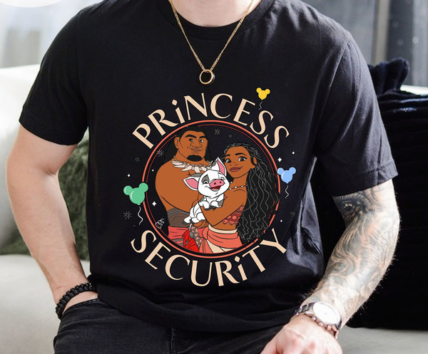 Princess Security Demi Dad Shirt, Maui Shirt for Dad, Disney Moana shirt, Maui tee, Father's Day Gift, Demi Dad Tee, Dad Shirt, Gift for Dad.jpg