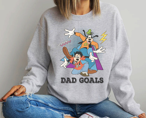 Retro 90S Disney A Goofy Movie Shirt, Max Goof And Goofy Dad Goals T-shirt, Dad And Son Matching Tee, Father's Day Gift Ideas, Disney Trip.jpg