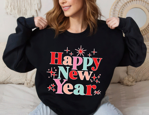 Happy New Year 2024 Sweatshirt, New Years Eve Party Unisex Sweatshirt, Hello 2024 Sweatshirt, 2024 Happy New Years Eve Shirt, New Year Shirt 1.jpg