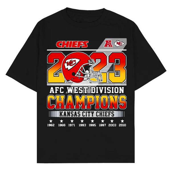 2023 AFC West Division Champions Kansas City Chiefs Shirt - SpringTeeShop Vibrant Fashion that Speaks Volumes.jpg