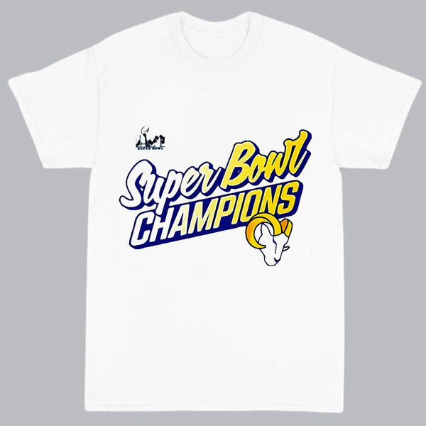 2023 Super Bowl LVI Champions Los Angeles Rams T-Shirt - SpringTeeShop Vibrant Fashion that Speaks Volumes.jpg