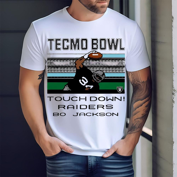 Bo Jackson Touch Down Tecmo Bowl Raiders Shirt - SpringTeeShop Vibrant Fashion that Speaks Volumes.jpg
