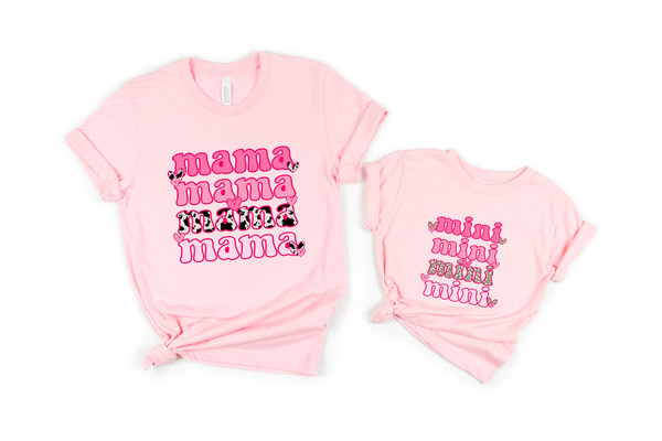 Matching Mama And Mini Valentines Day Shirt, Mama Valentines Shirt, Mini Valentines Shirt, Matching Mommy and Mini Valentines Rainbow Shirt 7.jpg