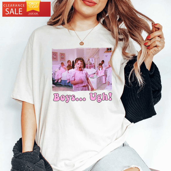 Boys... Ugh! Retro Valentine Shirt Funny Valentines Gifts for Her - Happy Place for Music Lovers.jpg