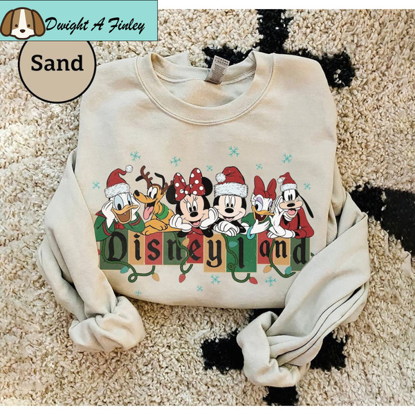 Disneyland Christmas Shirt, Mickey Minnie And Friends Christmas Shirt, Vintage Disney Christmas Shirt, Disney Matching Christmas Tee 1.jpg