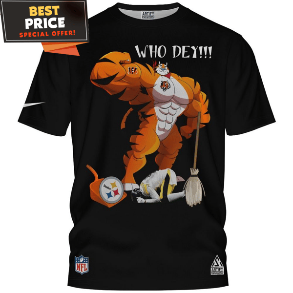 Cincinnati Bengals 'Who Dey' Victory Mascot Graphic T-Shirt, Bengals Gifts - Best Personalized Gift & Unique Gifts Idea.jpg
