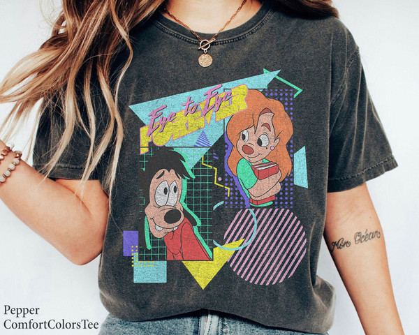 A Goofy Movie Max and Roxanne Eye To Eye Forever Shirt Walt Disney World Shirt Gift Ideas Men Women.jpg