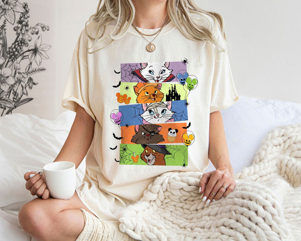 Aristocats Characters Halloween Horror Disney Shirt Trick Or Treat Halloween Shirt Great Gift Ideas Men Women.jpg