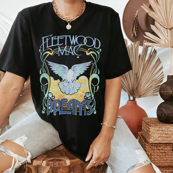 Vintage Fleetwood Mac Shirt, Sisters Of The Moon Shirt, Fleetwood Mac Sweatshirt, Music Rock Band Tee, Rock and Roll Shirt.jpg