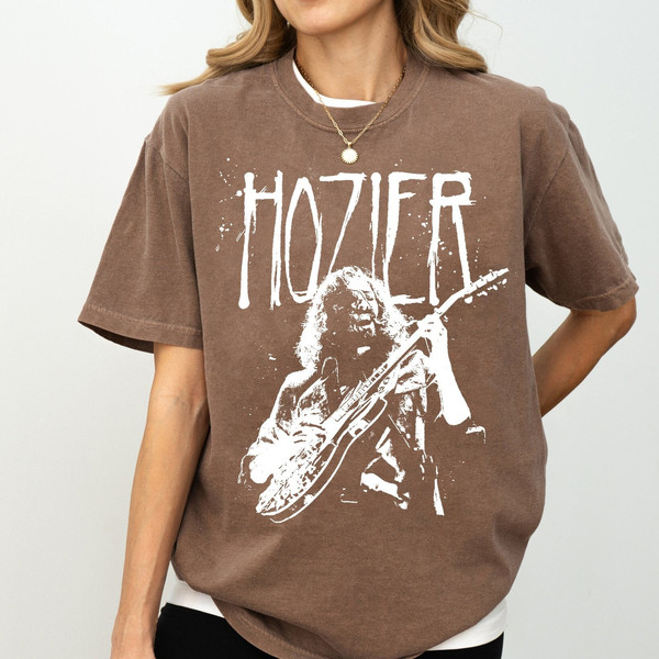 Retro Hozier shirt, Hozier Unreal Unearth tour 2024 Shirt, Vintage Hozier Tee, Hozier Fan Unisex T Shirt, Rock tour shirt.jpg