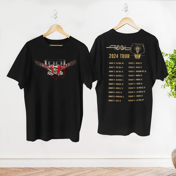 Graphic Tool Band T-Shirt, Tool In Concert 2024 Unisex Shirt, Tool Band Fan Gift, Rock Band Tool 2024 Tour Shirt, Tool Band Concert Merch.jpg