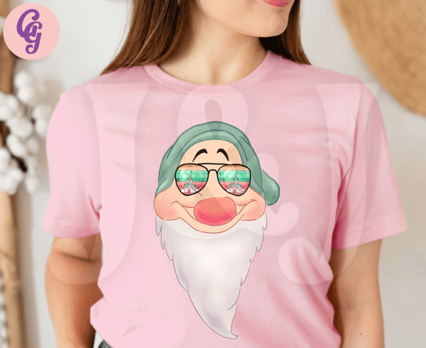 Bashful - Bashful Graphic Tee Shirt - Snow White and the Seven Dwarfs - Snow White Dwarfs Matching Character Shirts - Disney Dwarfs Shirts.jpg