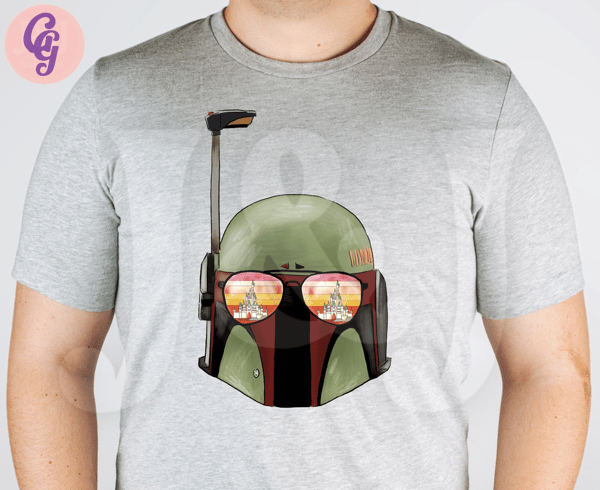 Boba Fett Shirt - Magic Family Shirts, Character with Sunglasses Shirt -  Custom Character Shirts, Adult - Family Theme Park Matching Shirts.jpg