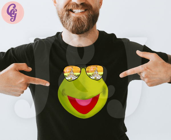 Kermit the Frog Shirt - Magic Family Shirts - Custom Character Shirts - Adult - Toddler - Boys - Frog Shirt - Kermit Shirt - Green Frog.jpg