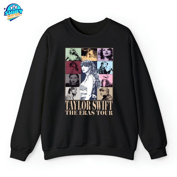 Taylor The Eras Tour Sweatshirt, Swiftie Merch Hoodie, Vintage The Eras Tour 2023 Crewneck, Midnights Concert Shirt, Eras Tour 2023 T-shirt.jpg