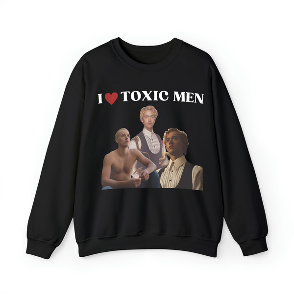 Snow I Love Toxic Men Shirt, Crewneck Sweatshirt, Coriolanus Snow, Coriolanus Snow Sweatshirt, Young Snow, Hunger Games Shirt, Corio Snow.jpg