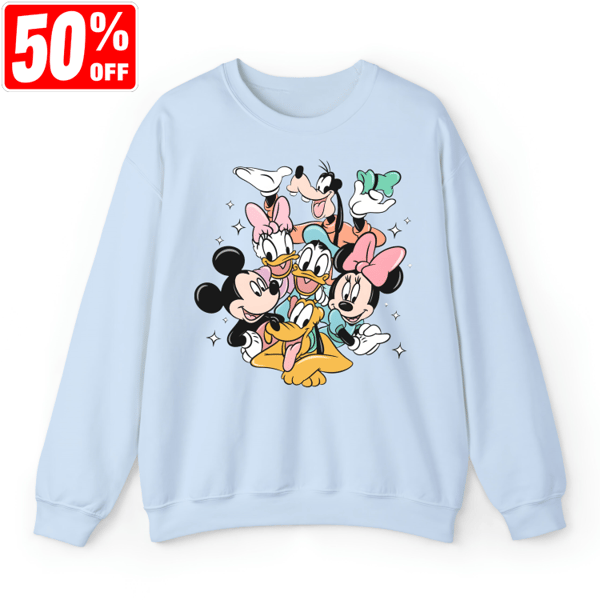 Disney Characters Shirts, Matching Disney Shirts, Mickey Friends, Disney Family Shirt, Mickey And His Friends Shirt.jpg