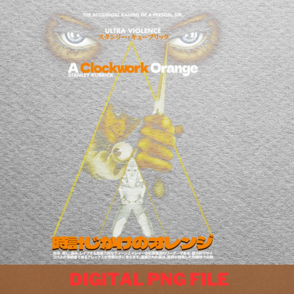 Clockwork Orange Apparel PNG, Clockwork Orange PNG, Kubric Movie Digital Png Files.jpg