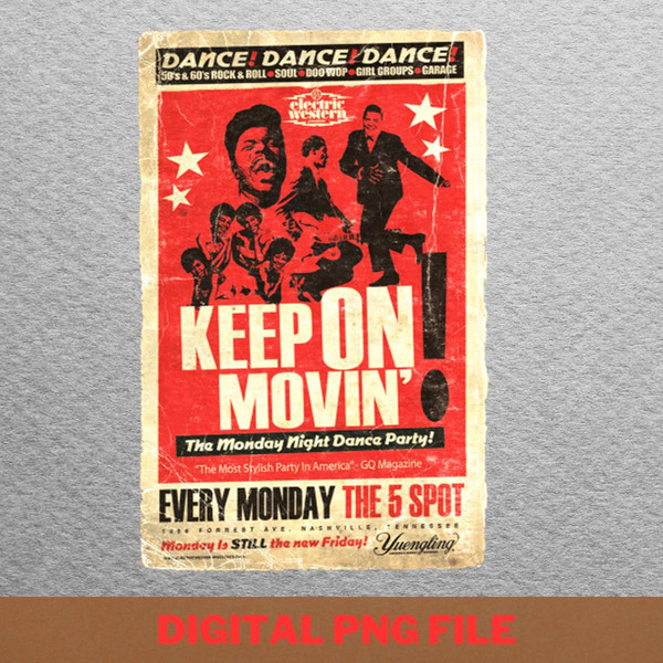 Poster Tour Keep On Movin Soul Train Majestic Moves PNG, Soul Train PNG, Marvin Gaye Digital.jpg.jpg