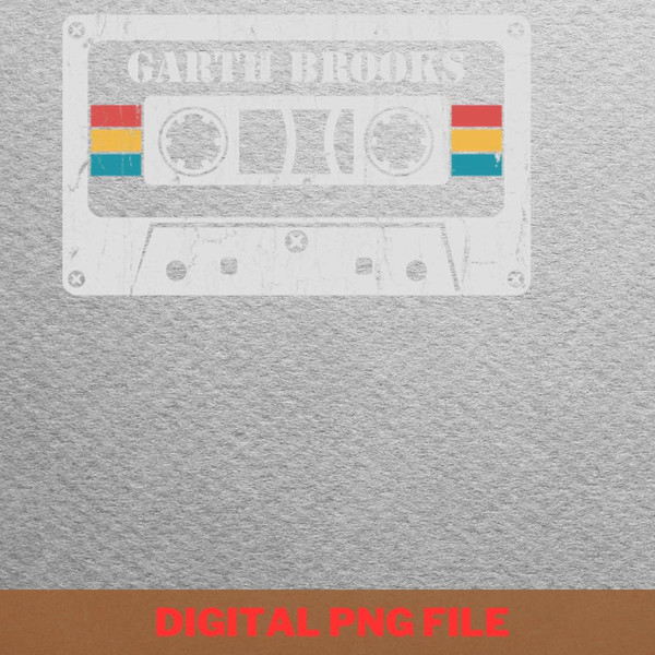 Garth Brooks Fan Gifts PNG, Garth Brooks PNG, Outlaw Music Digital Png Files.jpg