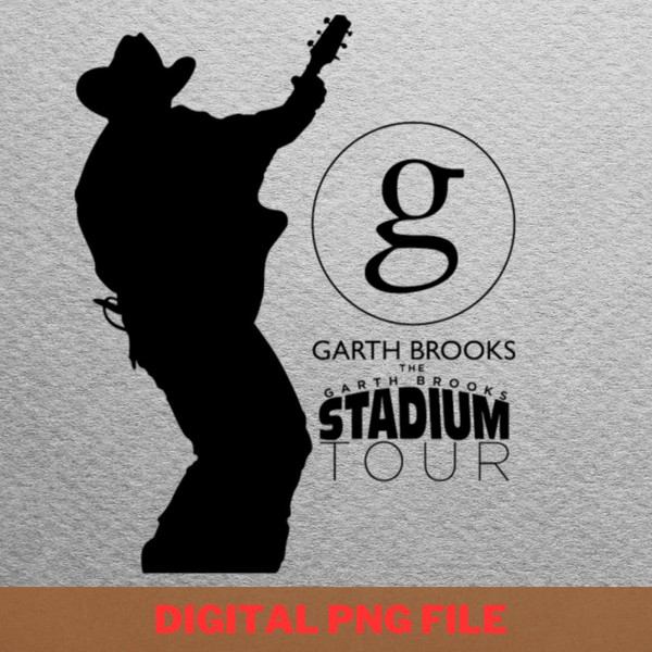 Garth Brooks Graphic Designs PNG, Garth Brooks PNG, Outlaw Music Digital Png Files.jpg