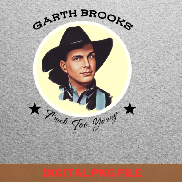 Garth Brooks Pillow Covers PNG, Garth Brooks PNG, Outlaw Music Digital Png Files.jpg
