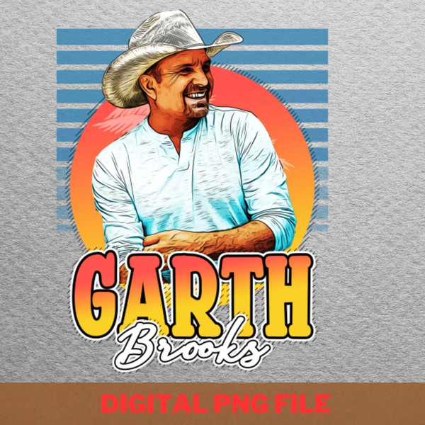 Garth Brooks Show Highlights PNG, Garth Brooks PNG, Outlaw Music Digital Png Files.jpg