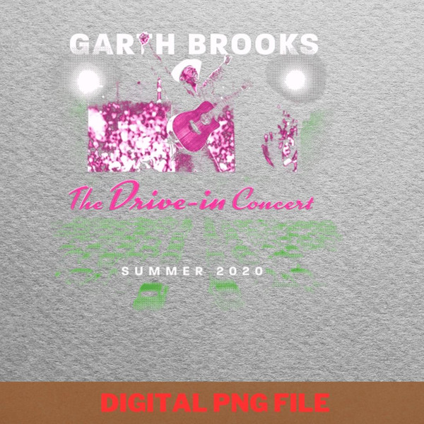 Garth Brooks Thematic Apparel PNG, Garth Brooks PNG, Outlaw Music Digital Png Files.jpg