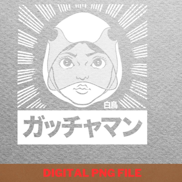 Gatchaman Steadfast Protectors PNG, Gatchaman PNG, Battle Of The Planets Digital Png Files.jpg